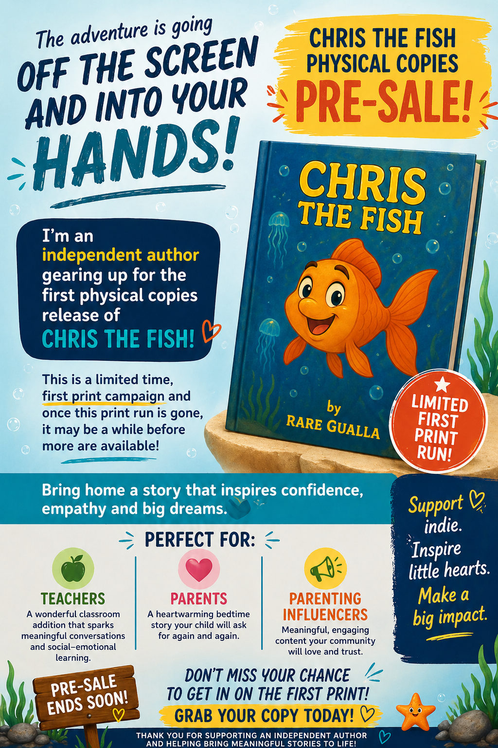 Chris The Fish Physical Copy